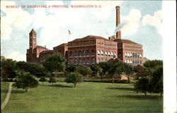 Bureau Of Engraving & Printing Postcard