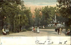Forsyth Park Postcard