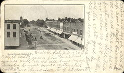 Main Street Bristol, VT Postcard Postcard