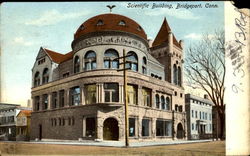 Scientific Building Postcard
