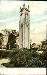 Keney Tower Hartford, CT Postcard Postcard