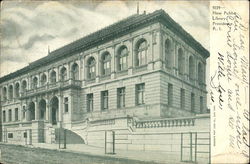 New Public Library Postcard