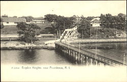 Boyden Heights Providence, RI Postcard Postcard