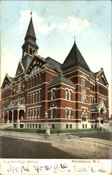 English High School Postcard