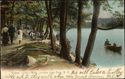 Lover's Walk Postcard