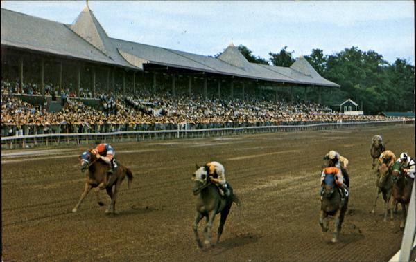 A Close Finish At Saratoga Saratoga Springs New York