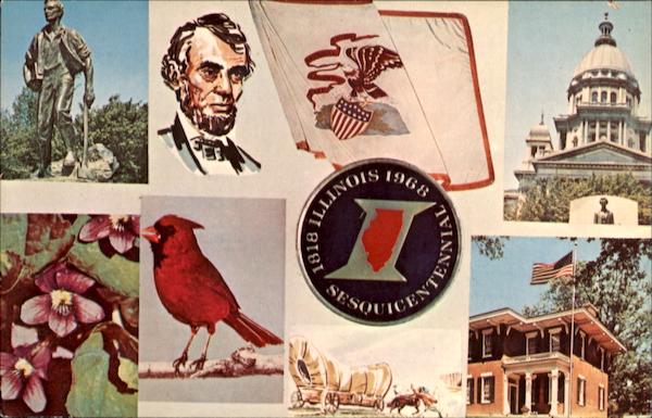 1968 Sesquicentennial Year Illinois