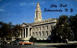 The City Hall, Jay Street Schenectady, NY Postcard Postcard
