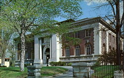 Utica Public Library, 303 Genesee Street Postcard