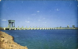 Iroquois Control Dam Postcard