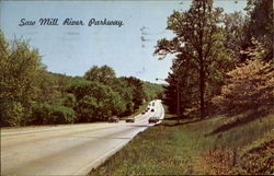 Saw Mill River Parkway, Westcheste County Postcard