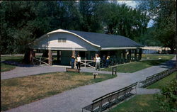 Refreshment Stand, Croton Point Park Postcard