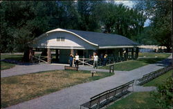 Refreshment Stand, Croton Point Park Croton-on-Hudson, NY Postcard Postcard