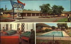 Bel-Aire Motel, 9470 Pine Avenue U. S. 62 Postcard