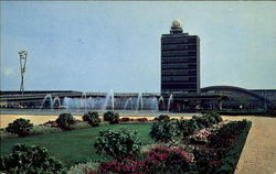 New York International Airport Postcard