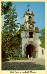 Clock Tower At Vanderbilt Museum Postcard