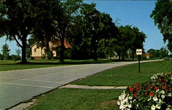 Murray Hall Caro State Hospital Postcard