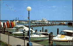 Small Craft Harbor Port Sanilac, MI Postcard Postcard