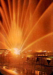 World's Largest Musical Fountain Grand Haven, MI Postcard Postcard