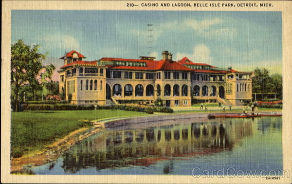 Casino And Lagoon, Belle Isle Park Detroit Michigan