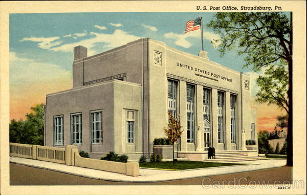 U. S. Post Office Stroudsburg Pennsylvania