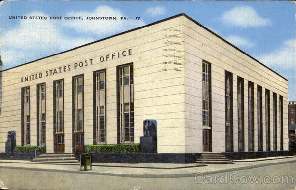 United State Post Office Johnstown Pennsylvania