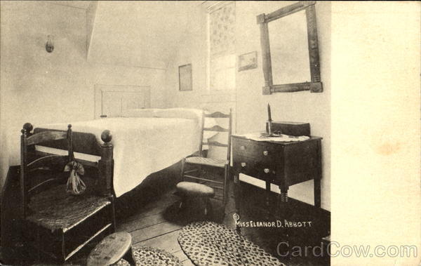 Bedroom Furniture Belonging To Mrs. Barbara Fritchie Frederick Maryland