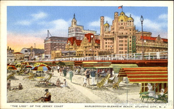 The Lido Of The Jersey Coast, Marlborough Blenheim Beach Atlantic City New Jersey