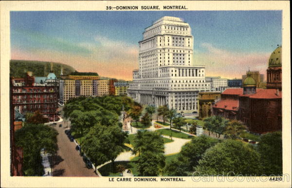 Dominion Square Montreal PQ Canada Quebec
