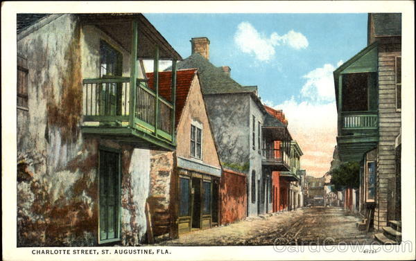 Charlotte Street St. Augustine Florida