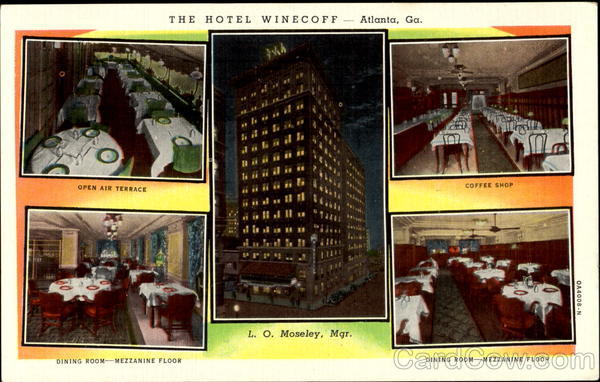 The Hotel Winecoff Atlanta Georgia