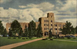 Wyoming Union Building, University of Wyoming Postcard