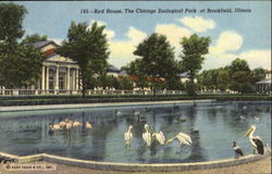 Bird House The Chicago Zoological Park Postcard