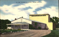 The Pocono Playhouse Mountainhome, PA Postcard Postcard