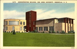 Administration Building, Bob Jones University Greenville, SC Postcard Postcard