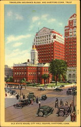 Old State House, City Hall Square Hartford, CT Postcard Postcard