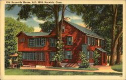 Old Reynolds House Norwich, CT Postcard Postcard