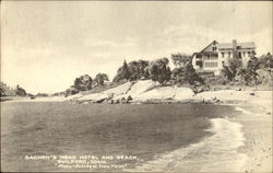 Sachem's Head Hotel And Beach Postcard