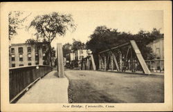 New Bridge Unionville, CT Postcard Postcard