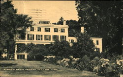 Boxwood Manor Gardens Old Lyme, CT Postcard Postcard