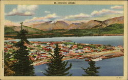 Seward Alaska Postcard Postcard