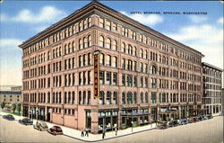 Hotel Spokane Postcard