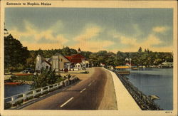 Entrance To Naples Postcard