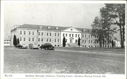 Auxiliary Barracks Postcard