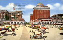 The Chalfonte And Haddon Hall Atlantic City, NJ Postcard Postcard