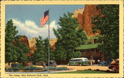 The Lodge, Zion National Park Postcard