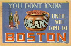 You Don't Know Until You Come To Boston Postcard