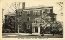 Fay House, Radcliffe College Cambridge, MA Postcard Postcard