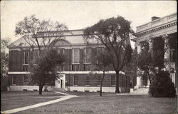 Library, Radcliffe College Postcard