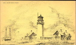 Highland Light North Truro, MA Postcard Postcard